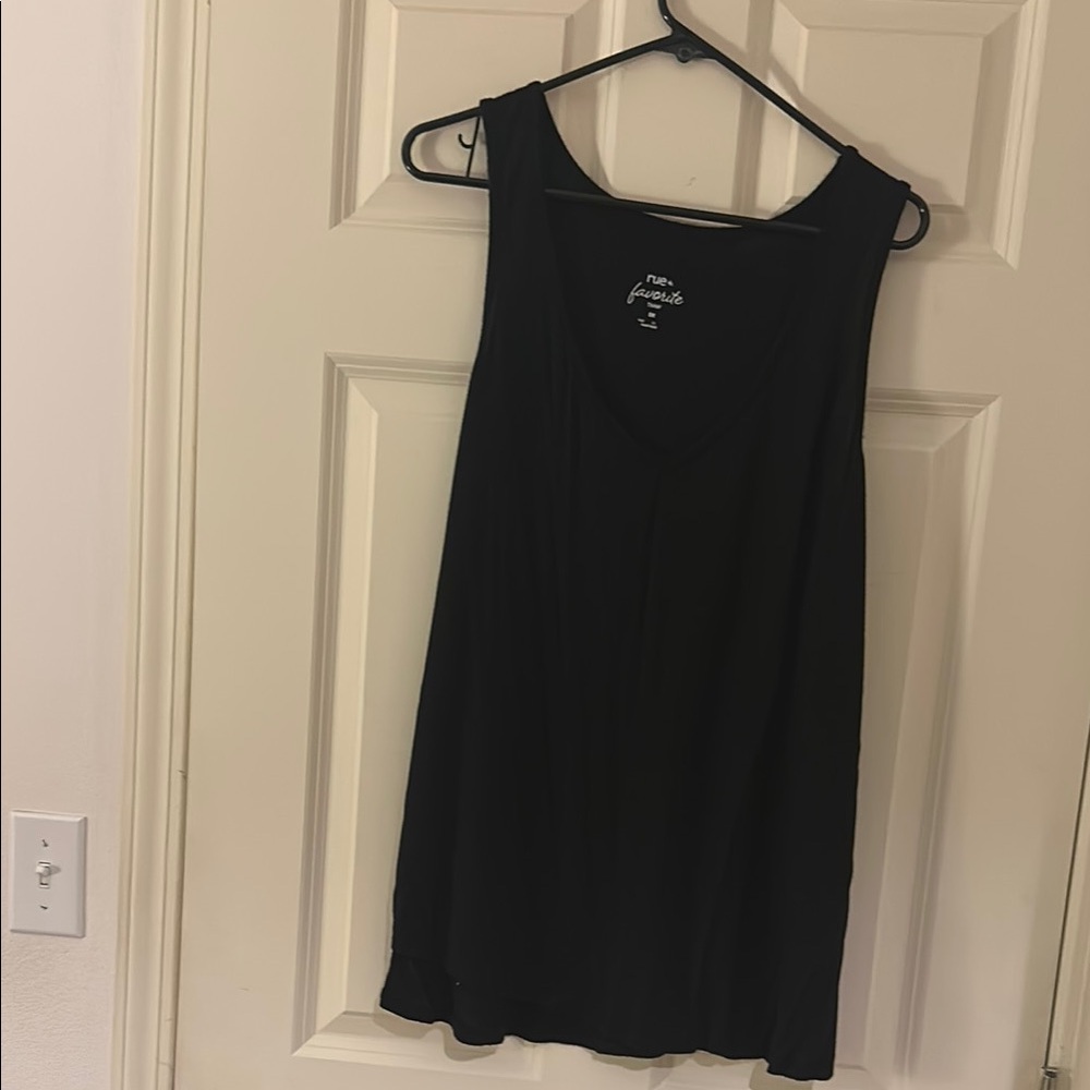 Women's Black Tank Top